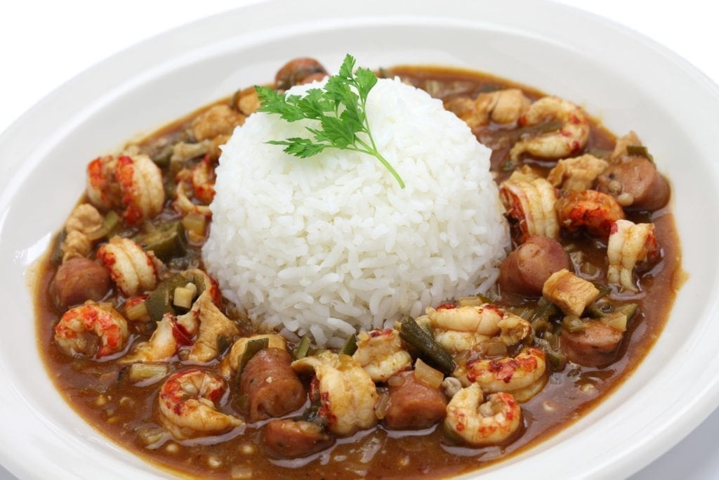 Gumbo crawfish